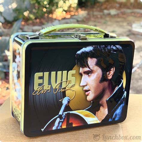 Elvis Presley Metal Lunch Box 